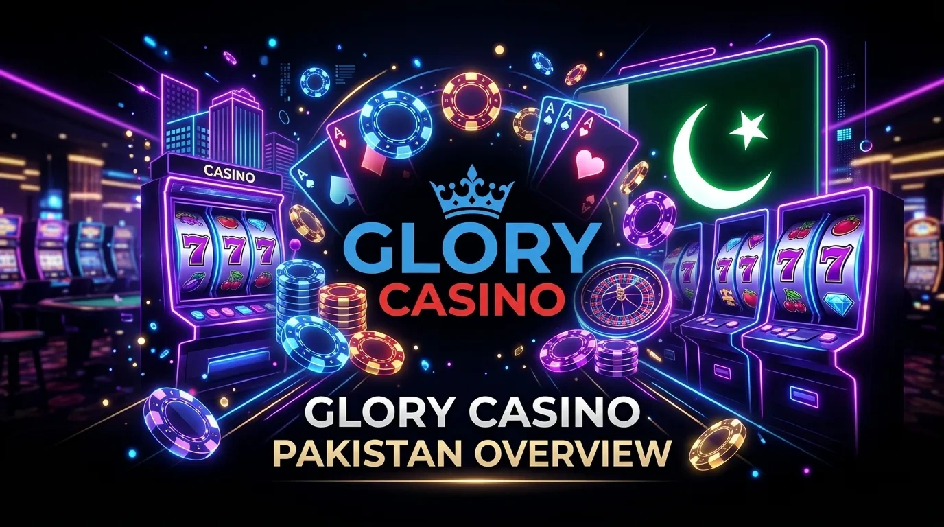 Main information about the Glory Casino website available in Pakistan